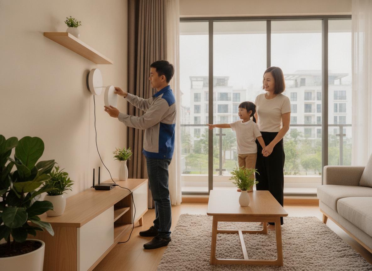 Lắp mạng VNPT tại Cư xá Điện Lực - An Khánh