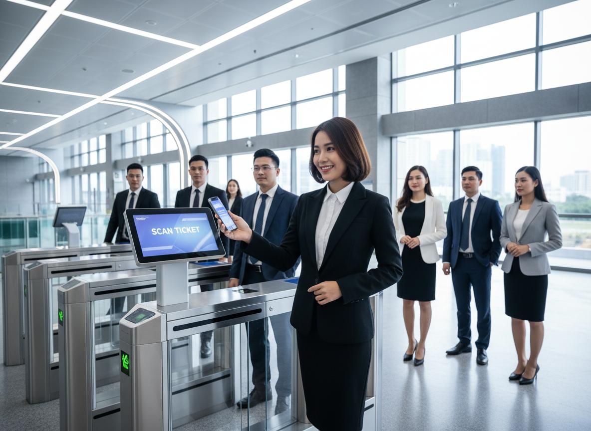 Lợi ích của hệ thống thu soát vé tự động đối với doanh nghiệp