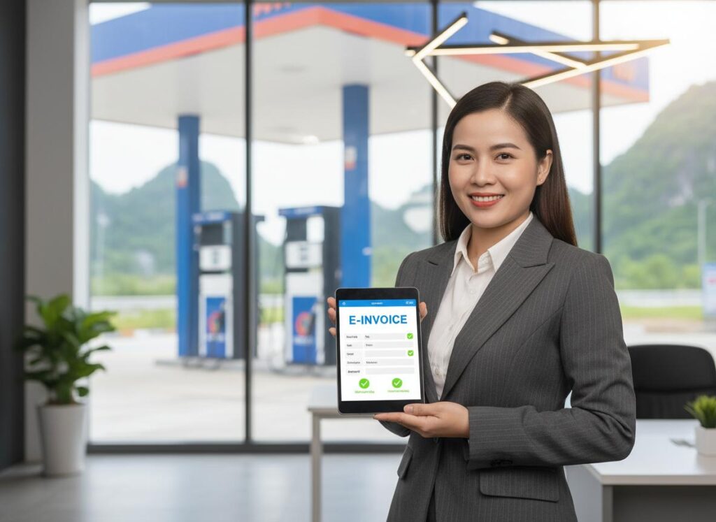 Mua hoá đơn điện tử xăng dầu giá rẻ tại Ninh Bình
