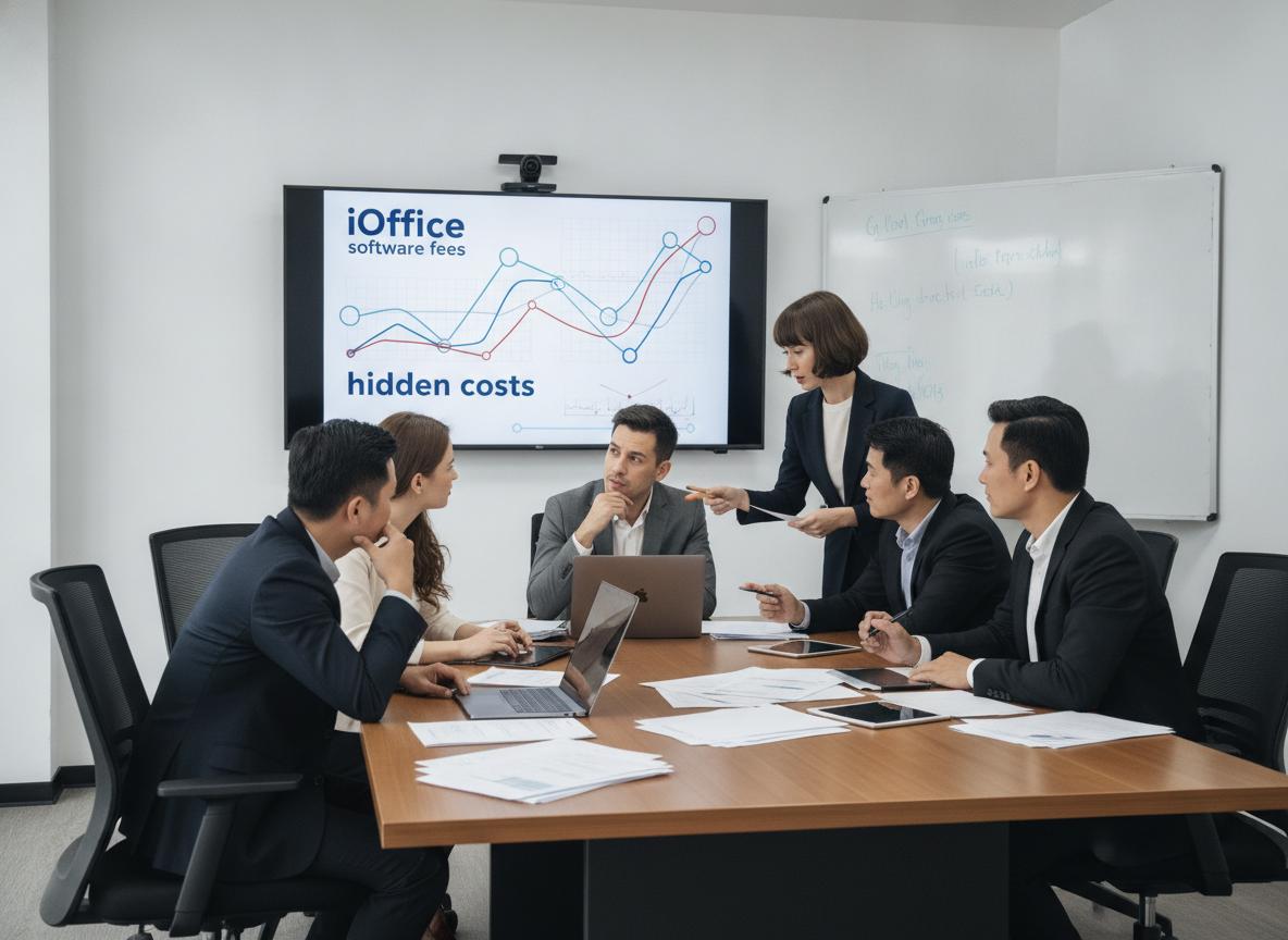 Ngoài phí phần mềm iOffice, nhà trường còn phải trả thêm khoản nào?