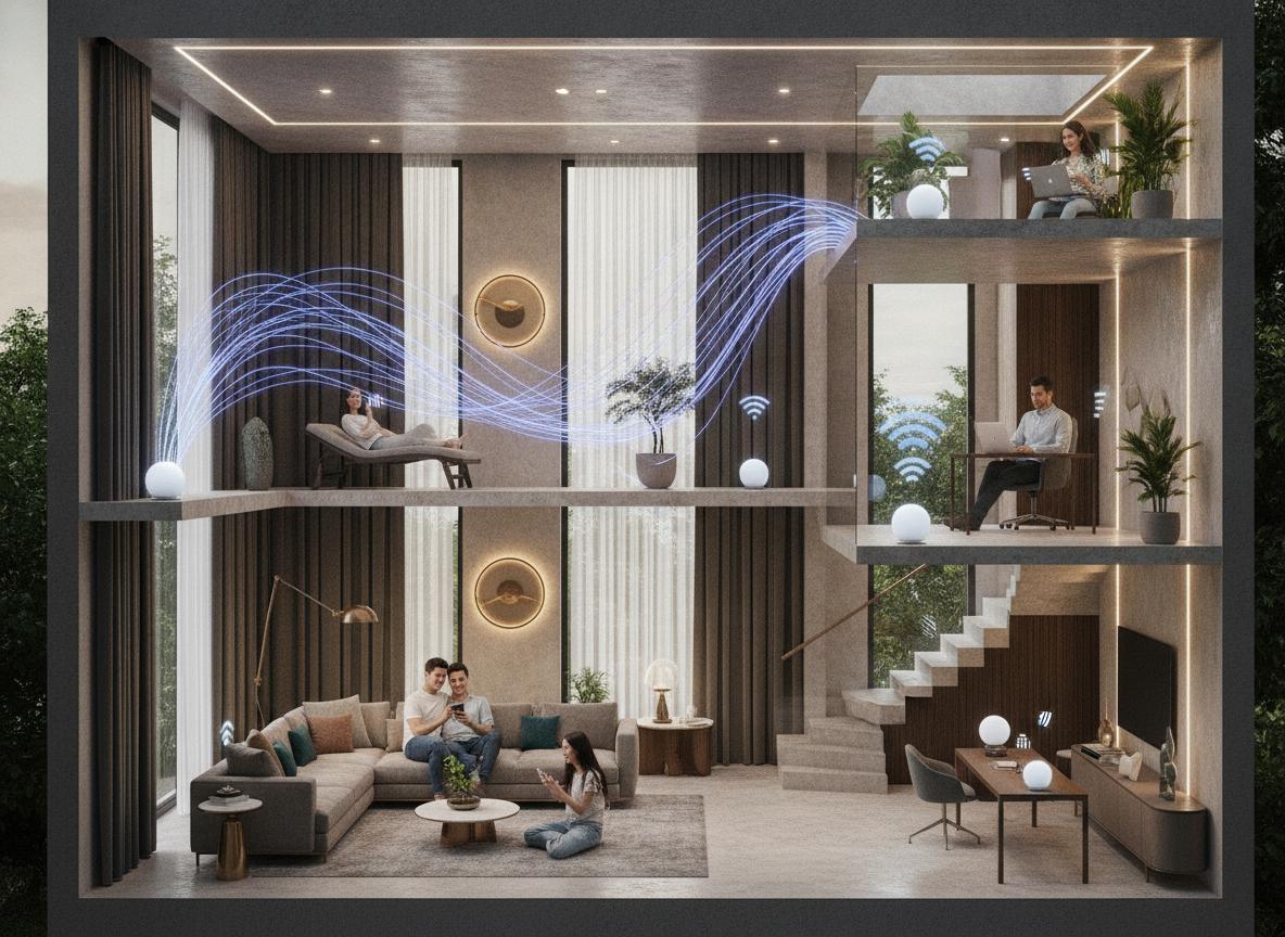 Nhà 3 tầng có cần Mesh WiFi không?
