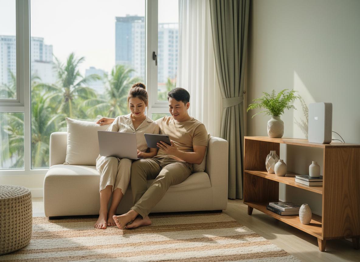 Nhà chung cư tại TP.HCM nên chọn Internet và WiFi thế nào?