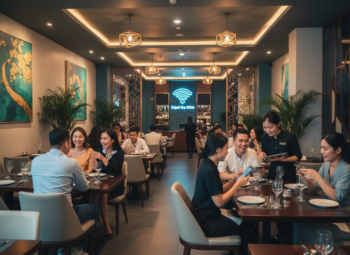 Nhà hàng cần Internet và WiFi như thế nào?