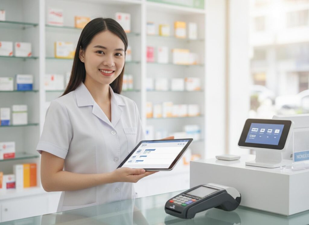 Nhà thuốc bán hàng và xuất hóa đơn điện tử