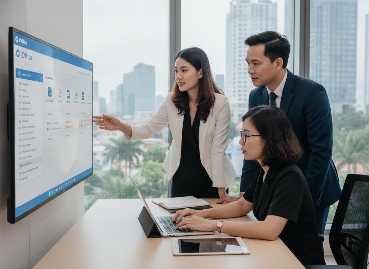 Phần mềm văn phòng điện tử VNPT iOffice cho các cơ sở giáo dục tại Hồ Chí Minh