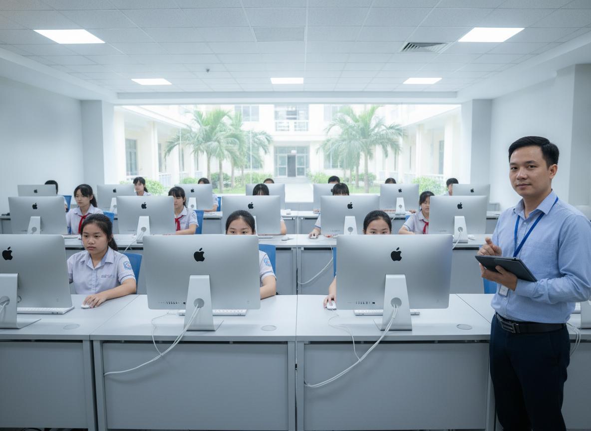Quản lý và bảo vệ tập trung máy tính trong trường học