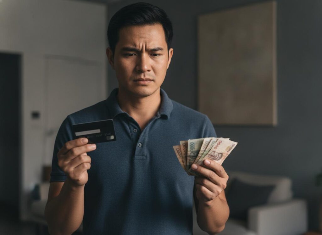 Quẹt thẻ tín dụng rút tiền mặt