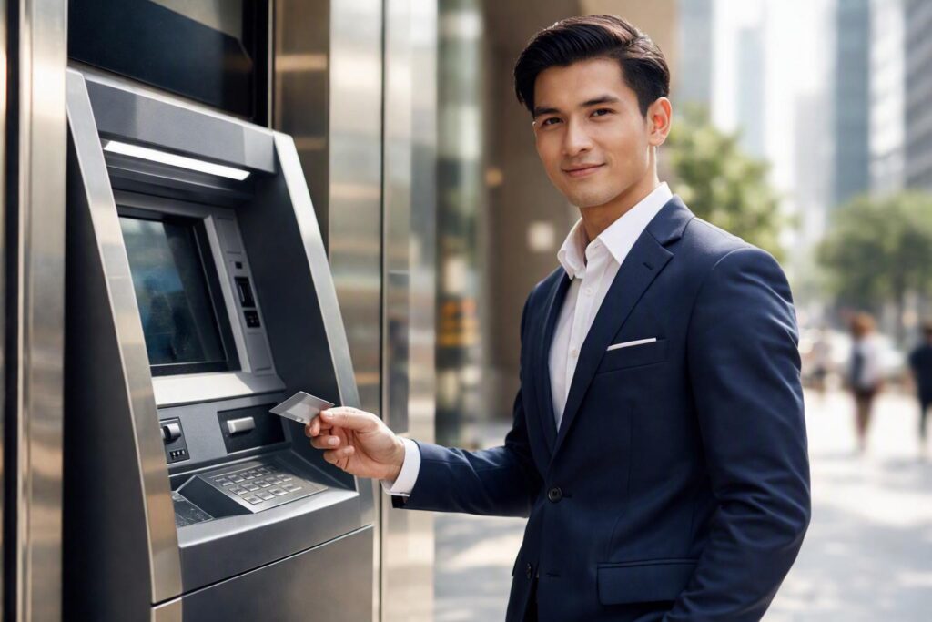 Rút tiền thẻ ngân hàng UOB