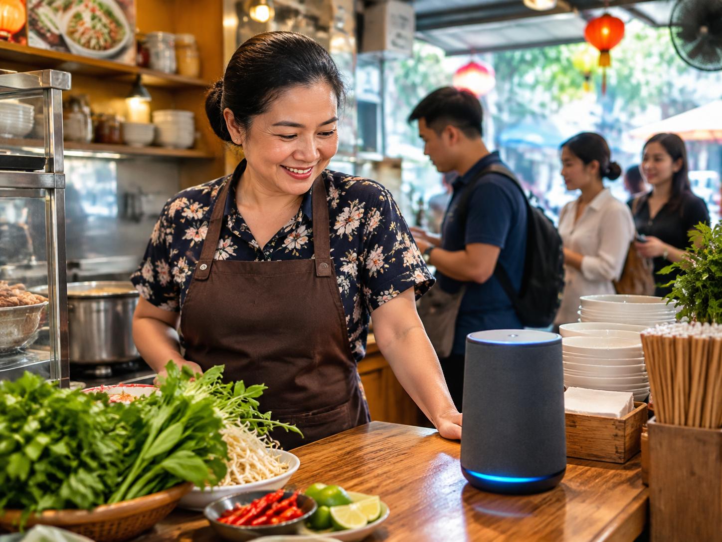 Tại sao hộ kinh doanh nên sử dụng loa thông báo nhận tiền?