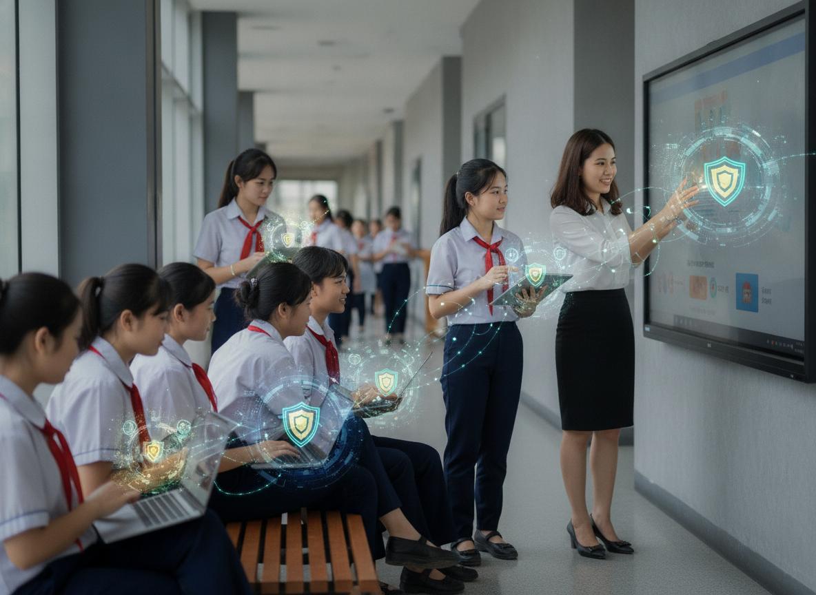 Trường học cần bảo vệ bao nhiêu thiết bị đầu cuối?