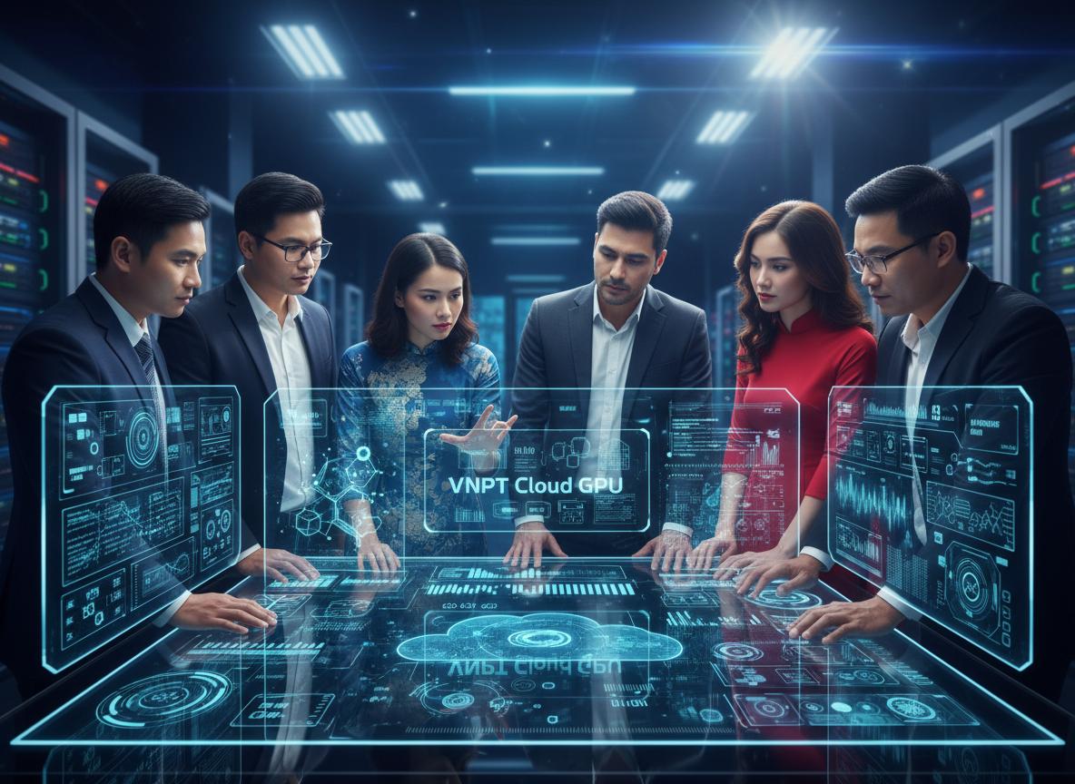 VNPT Cloud GPU – Sức mạnh đột phá cho hạ tầng CNTT