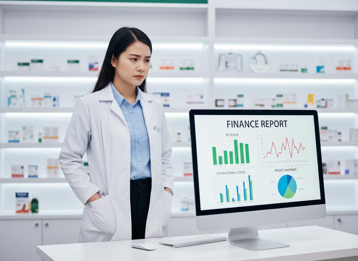 VNPT Pharmacy có quản lý doanh thu, chi phí, lợi nhuận không?