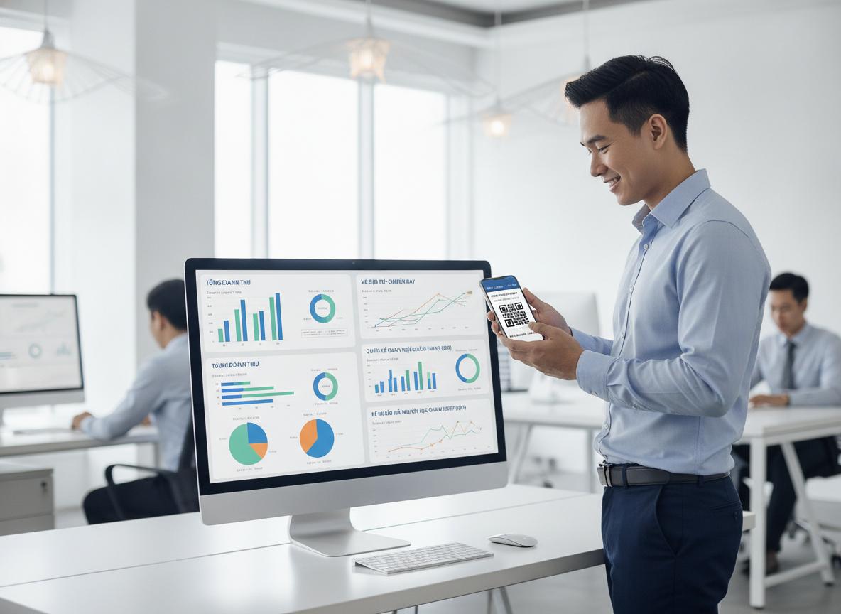 API tích hợp vé điện tử VNPT với phần mềm bán hàng, CRM/ERP doanh nghiệp hoặc hoặc hộ kinh doanh