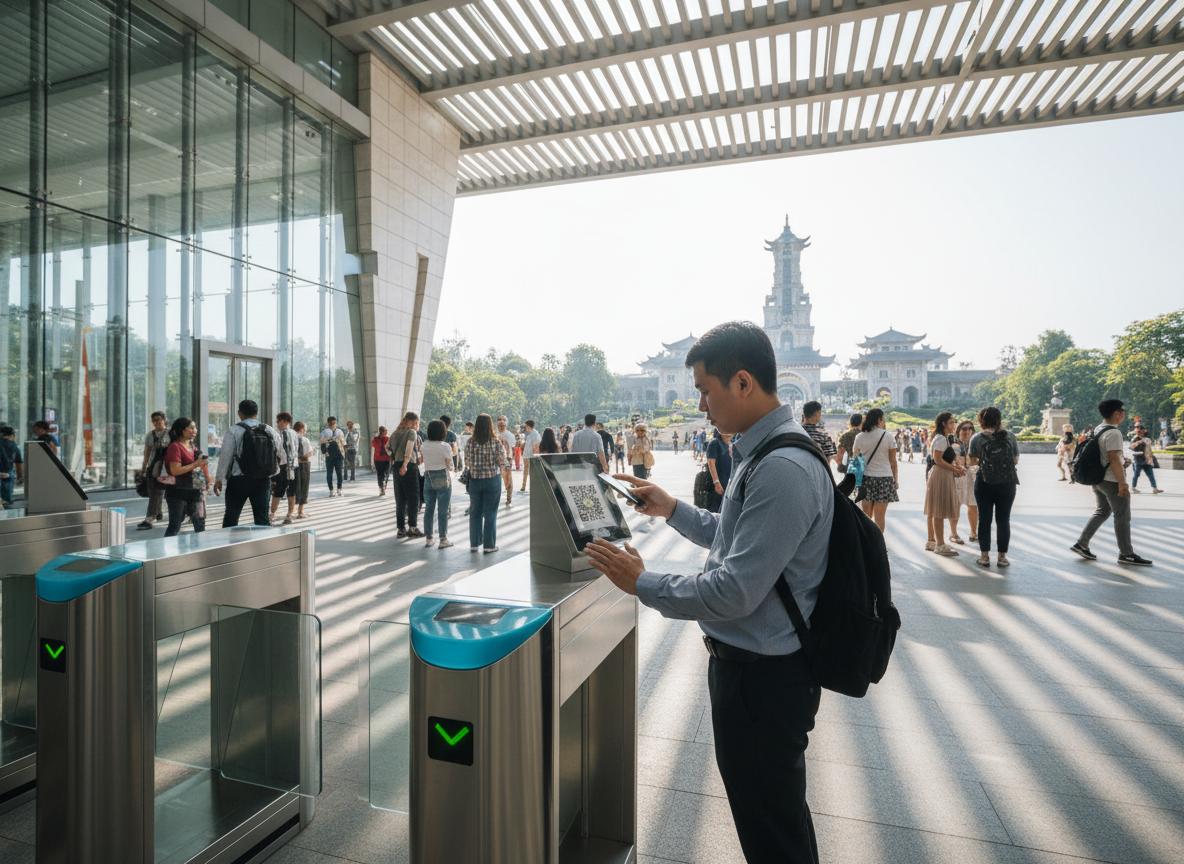 Giải pháp vé điện tử cho điểm tham quan