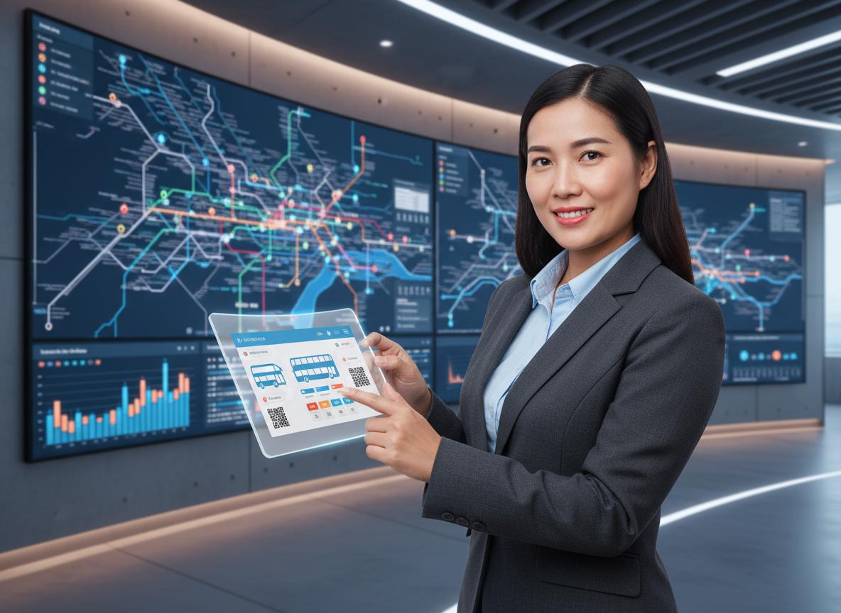Hệ thống vé điện tử cho đơn vị vận tải