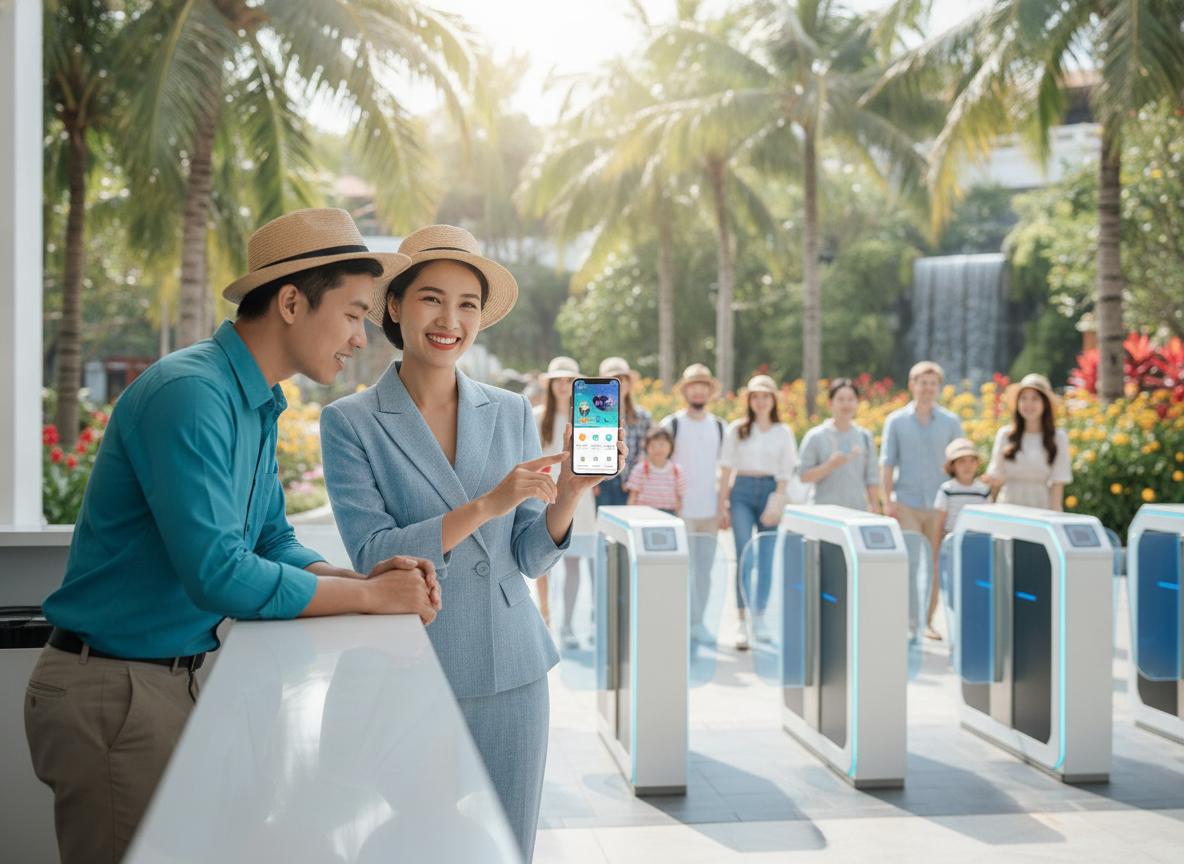 Phần mềm quản lý vé khu du lịch