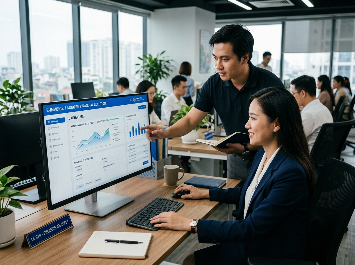 Phần mềm thu phí và phát hành biên lai điện tử